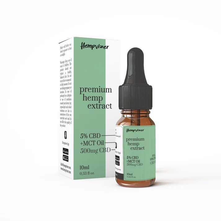 5 % CBD MCT-Öl Vollspektrum – Hempvizer | Premium Hanfextrakt